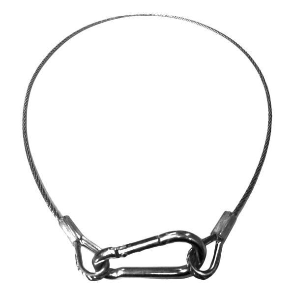 Страховочный тросик для светового оборудования ADJ safety 60cm (10kg) 3mm артикул A117563-1