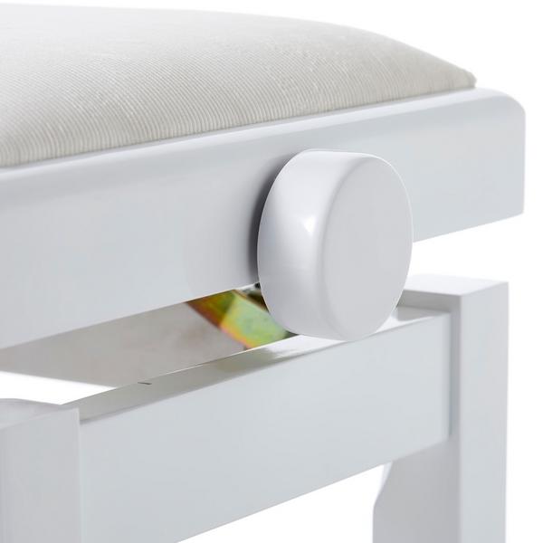 Банкетка Bespeco SG1WLSW White Polish/White Vinyl артикул A157843-1-2