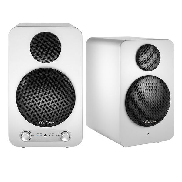 Полочная акустика McGee Energy Bluetooth white артикул A110971-1