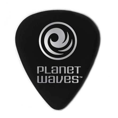 Медиаторы Planet Waves 1CBK4-10 Celluloid, Standard Shape, Medium, Black 10 шт артикул A168062-1