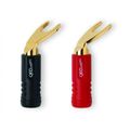 Разъем QED 1830 Airloc Plastic Standart Spade Plug