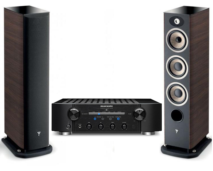 Комплект домашнего кинотеатра Marantz PM8006 Black + Aria 926 Noyer артикул A148606-1