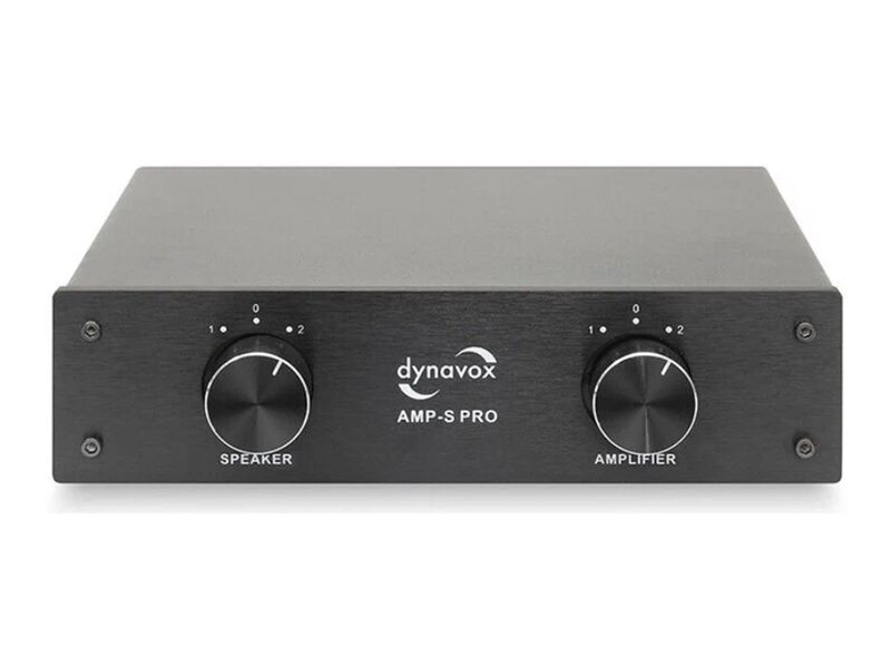 Коммутатор акустического сигнала, 2-канальный Dynavox AMP-S PRO BL (207765) артикул A163682-1-2