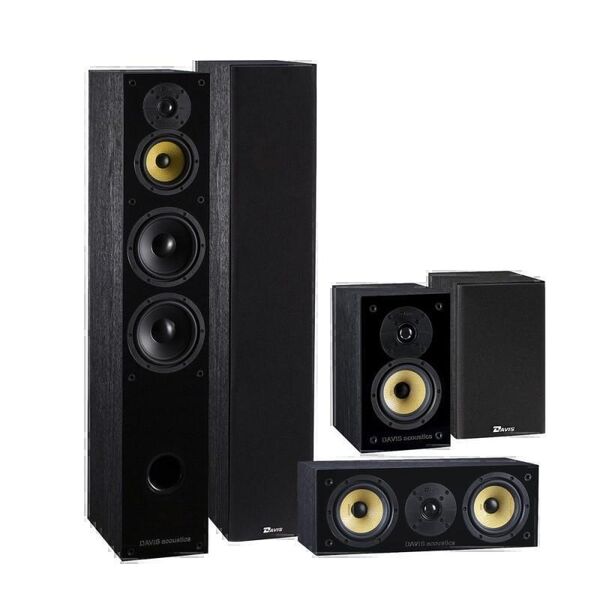 Домашние кинотеатры 5.0 Davis Acoustics Balthus Set 5.0 (70+30+10) black ash артикул X33983956-1