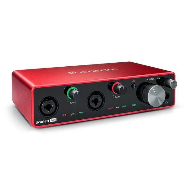 Звуковая карта FOCUSRITE Scarlett 4i4 3rd Gen артикул A122208-1