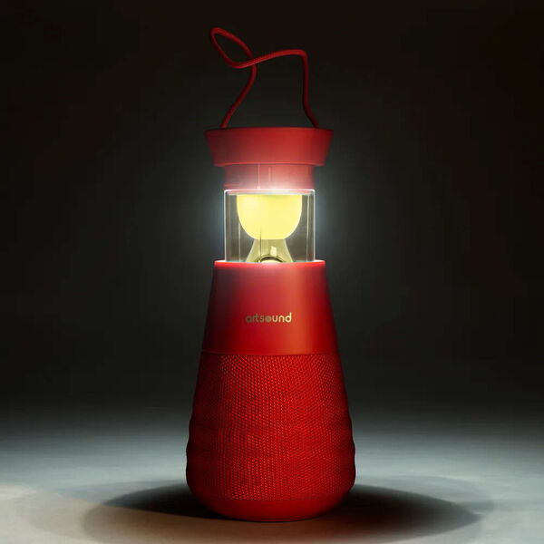 Портативная акустика Artsound Lighthouse red артикул A134043-1-5