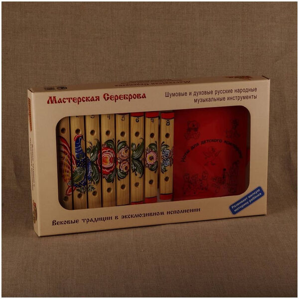 Ксилофон диатонический Мастерская Сереброва К1-КС-08 артикул A164785-1-2