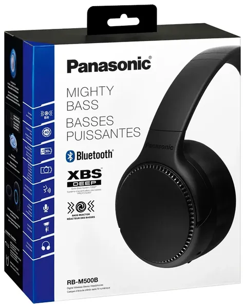 Наушники Panasonic RB-M500BGE-K артикул A162600-1-5