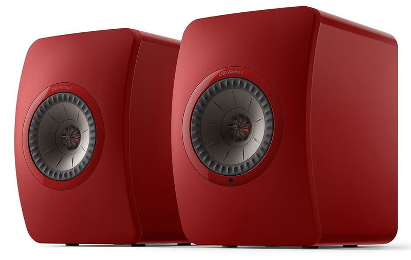 Полочная акустика KEF LS50 Wireless II Crimson Red Special Edition артикул A136110-1 в интернет-магазине «HiFi-Trade»