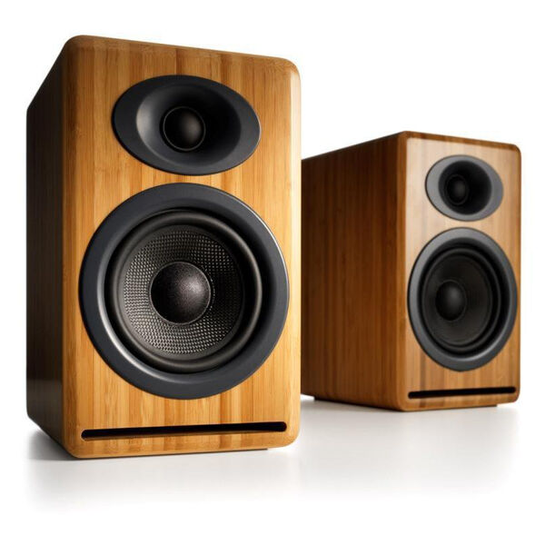 Полочная акустика Audioengine P4 Solid Bamboo артикул A102551-1