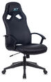 Кресло A4Tech X7 GG-1000B (Game chair X7 GG-1000B black artificial leather cross plastic) артикул A148141-1-1