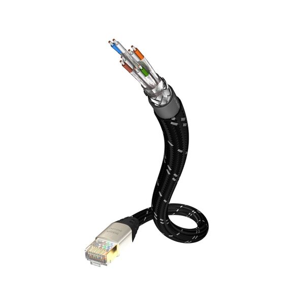 Патч-корд In-Akustik Exzellenz CAT6 Ethernet Cable, 10.0 m, SF-UTP, AWG 24, 00671110 артикул A115610-1