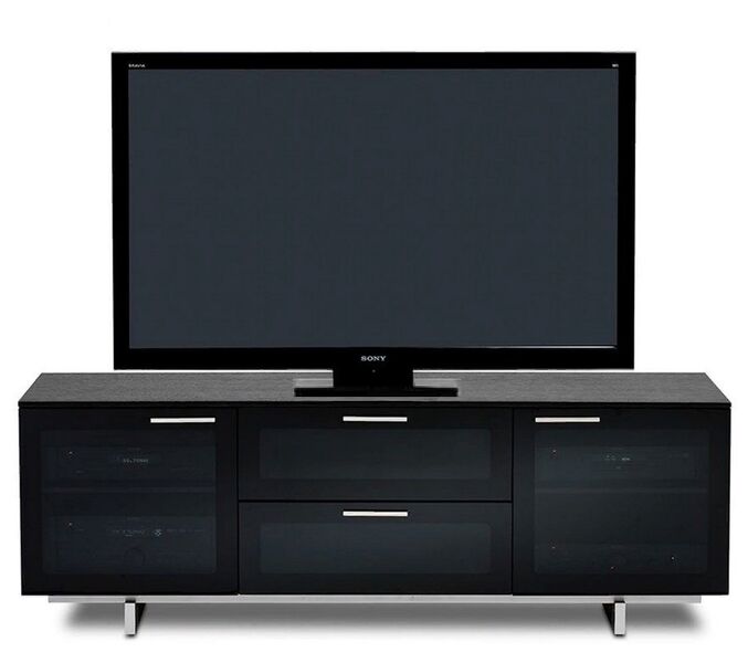 Тумбы под телевизор BDI Avion Noir 8937 Black Stained Oak артикул X33959819-1