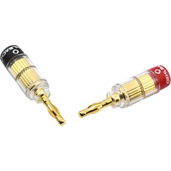 Разъем Oehlbach EXCELLENCE Banana Solution 5 1,5mm2, - 6mm2  4 pcs, D1C3020 артикул A159794-1-2