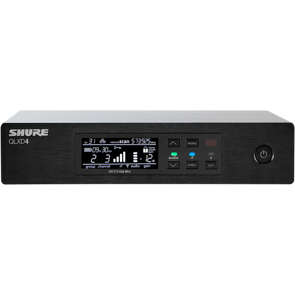 Приёмник Shure QLXD4E G51 470-534 MHz артикул A119006-1