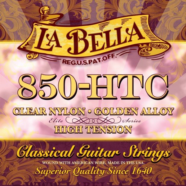 Струны для классической гитары La Bella 850-HTC артикул A168231-1
