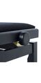 Банкетка для пианино Bespeco SG101BSVN Matt Black/Black Velvet артикул A146399-1-3