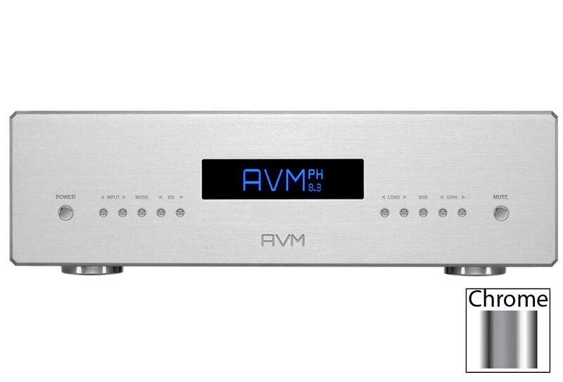 Ламповый фонокорректор AVM PH 8.3 Cellini Chrome артикул A144570-1