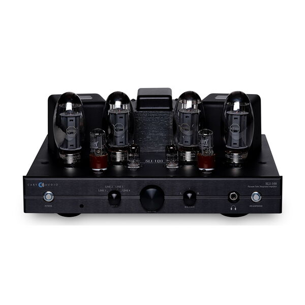 Интегральный ламповый усилитель Cary Audio SLI 100 black артикул A123690-1