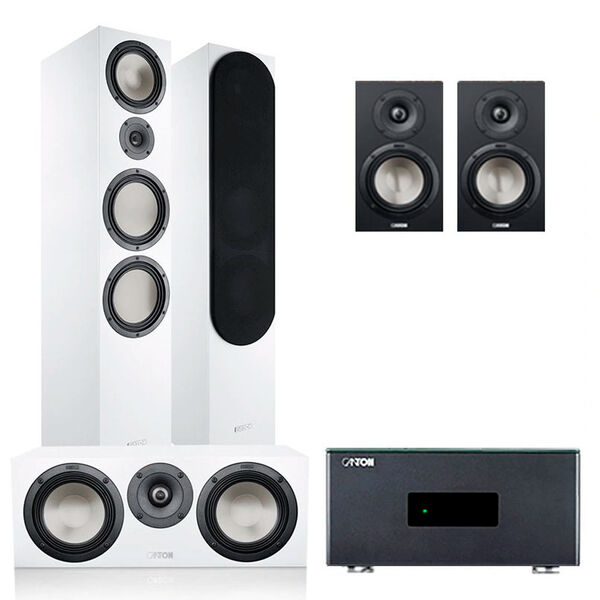 Комплект домашнего кинотеатра Canton Smart Cinema GLE I.20 white артикул A172278-1