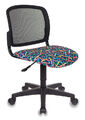 Кресло Бюрократ CH-296/PENCIL-BL (Children chair CH-296NX black pencils cross plastic) артикул A148272-1-1
