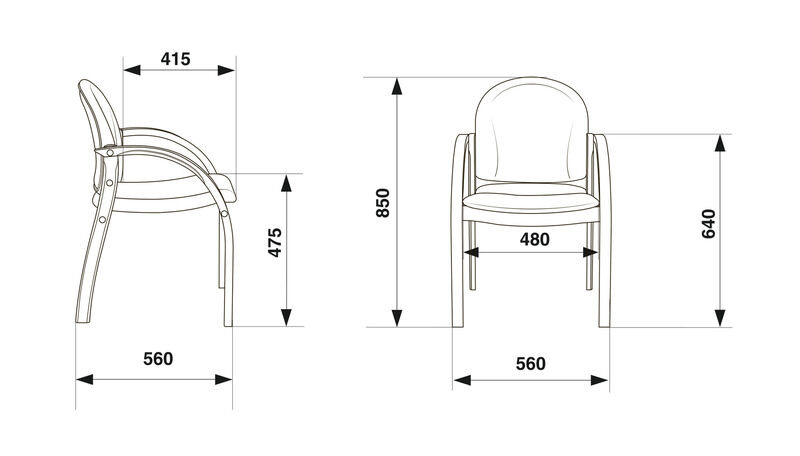 Кресло Бюрократ ДЖУНО (Chair ДЖУНО black eco.leather legs wood) артикул A148170-1-6