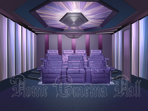 Кресло для домашнего кинотеатра Home Cinema Hall Techno артикул A117849-1-7