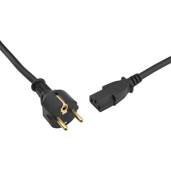 Сетевой кабель Oehlbach PERFORMANCE Powercord C13 3,0m, black, D1C17041 артикул A159783-1-2