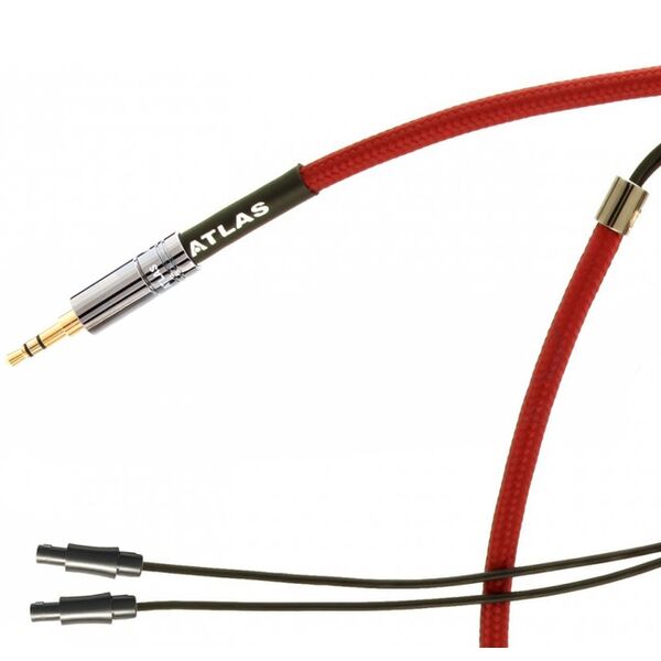 Кабель для наушников Atlas Zeno 1:2 (3.5 mm - push-pull) 3.0m артикул A110348-1 в интернет-магазине «HiFi-Trade»