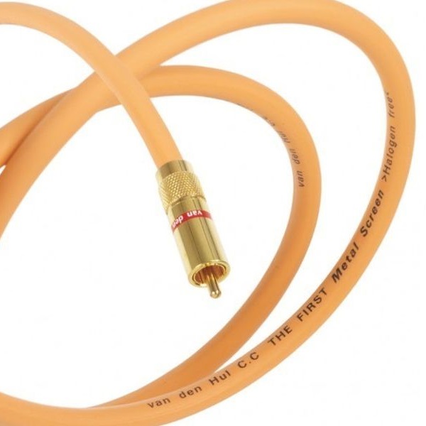 Кабель межблочный аудио Van Den Hul The First Metal Screen RCA 0.8m артикул A101871-1