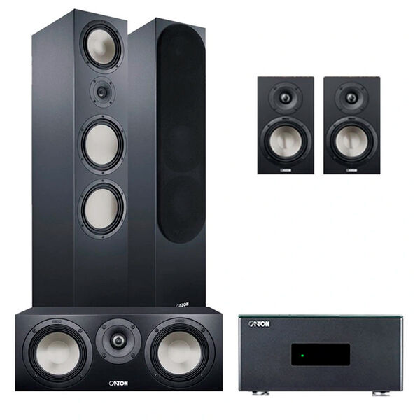 Комплект домашнего кинотеатра Canton Smart Cinema GLE I.20 black артикул A172272-1