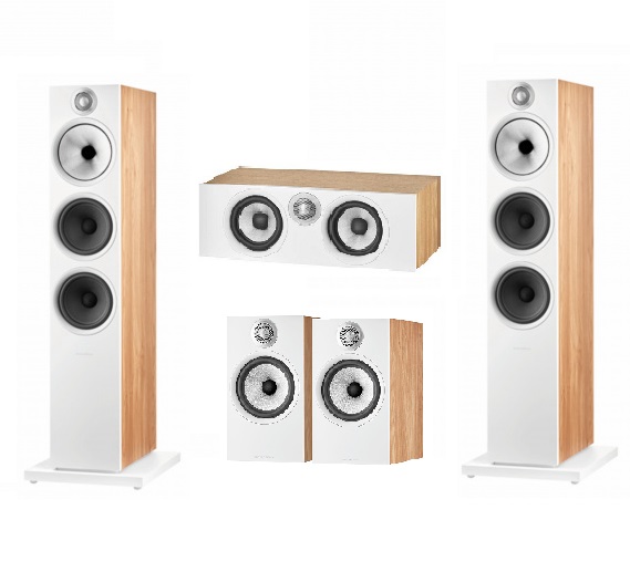 Комплект акустики Bowers & Wilkins 600 Anniversary 5.0 Cinema Set Oak артикул A143427-1