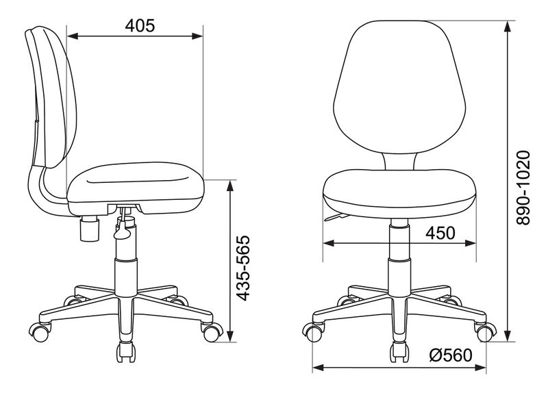 Кресло Бюрократ CH-W213/TW-18 (Children chair CH-W213 l-green TW-18 cross plastic plastik белый) артикул A148182-1-7