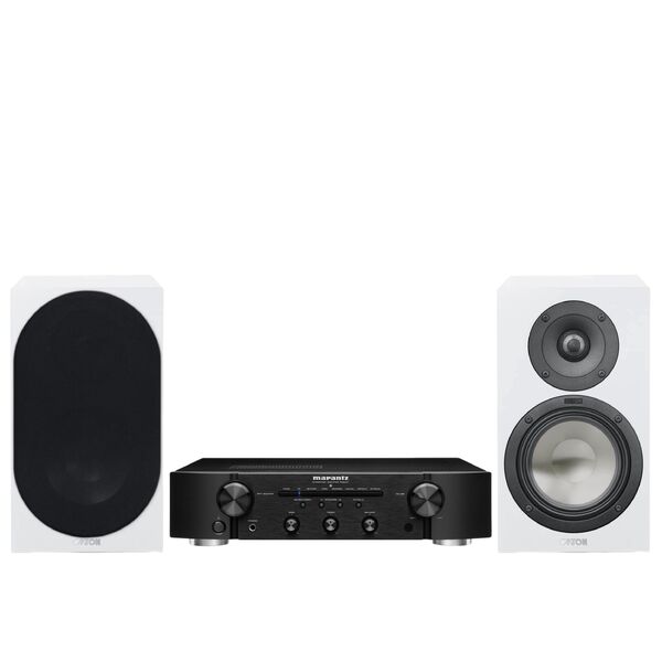 Стереокомплект Canton GLE 20 White + Marantz PM6007 Black артикул A164597-1