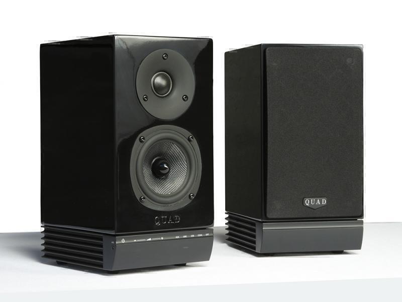 Полочная акустика QUAD 9 AS black high gloss артикул X34079240-1