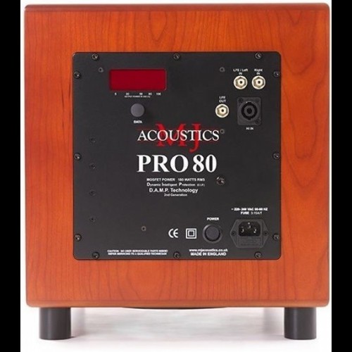 Сабвуфер MJ Acoustics Pro 80 Mk I walnut артикул A102871-1-5