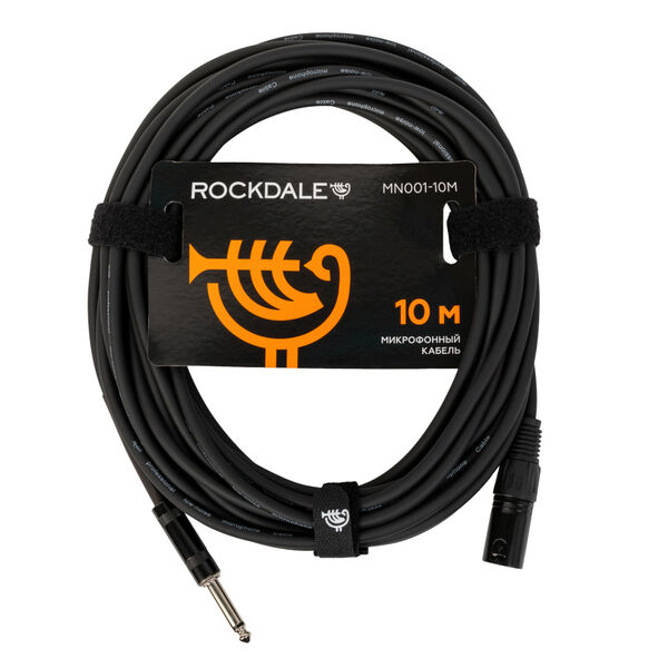 Микрофонный кабель ROCKDALE MN001-10M Black артикул A155138-1
