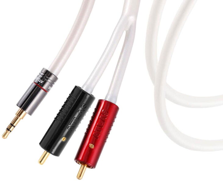 Межкомпонентный кабель Atlas Element Metik 3.5 - Achromatic RCA 1:2 - 3.00m артикул A140041-1-2