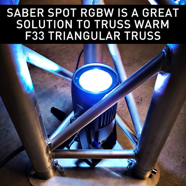 Световое оборудование ADJ Saber Spot RGBW артикул A117606-1-2