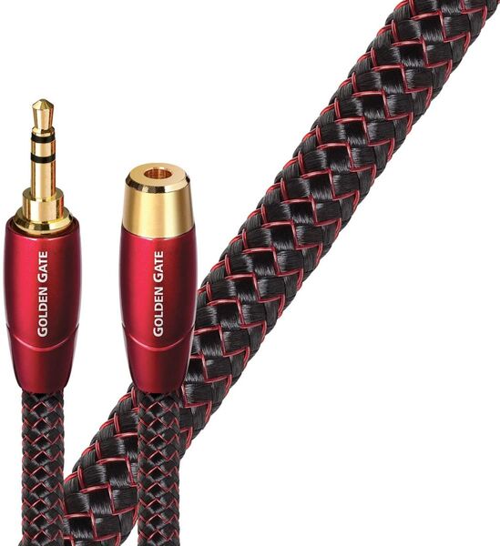 Кабель межблочный аудио AudioQuest Golden Gate 3.5M-3.5F 1.0m артикул A143570-1