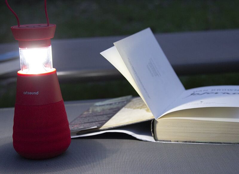 Портативная акустика Artsound Lighthouse red артикул A134043-1-6