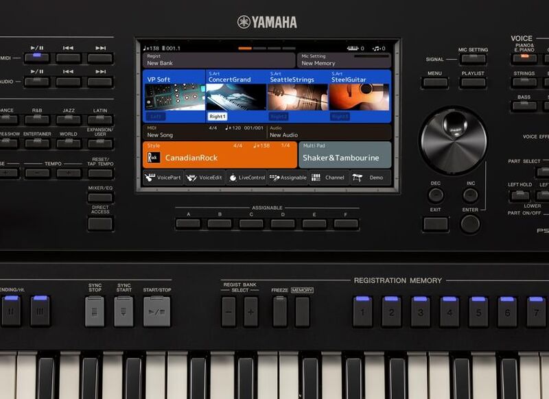 Клавишный инструмент Yamaha PSR-SX700 артикул A123277-1-3