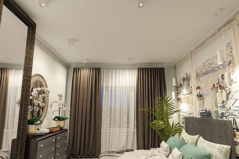 Светильник накладной Denkirs DK3080-WH+CH (White Chrome) артикул A151837-1-2
