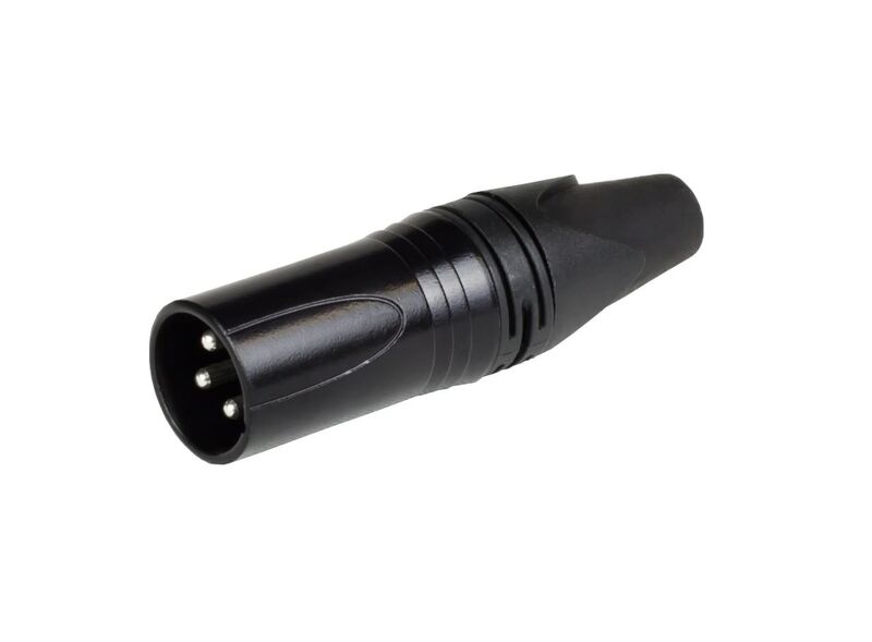 3 – х контактный кабельный разъем типа XLR папа Anzhee XLR-M Black артикул A131066-1-2