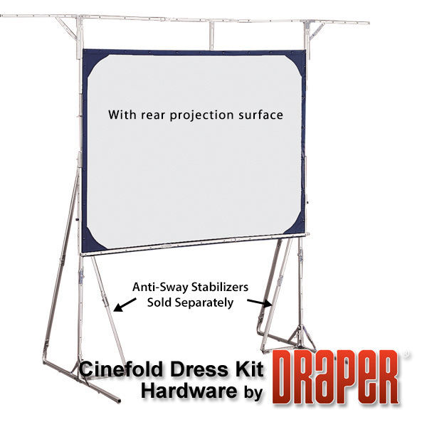 Экран Draper Cinefold HDTV (9:16) 302/119" 147*264 XT1000V (M1300) артикул A108339-1-3