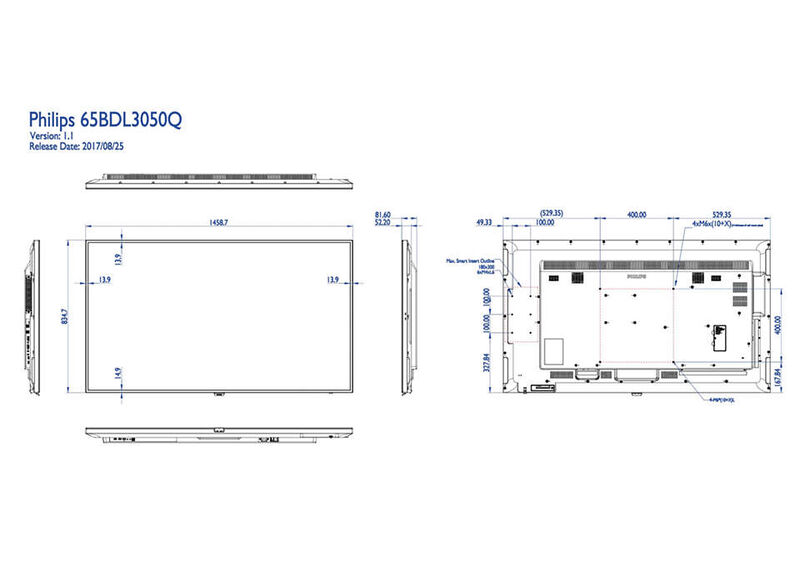 LED панель Philips 65BDL3050Q/00 артикул A125517-1-2