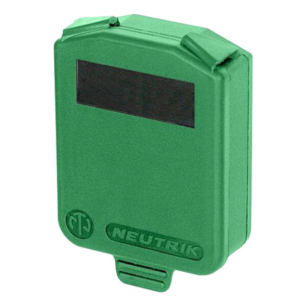 Крышка для разъема Neutrik SCDX-5-GREEN артикул A162524-1