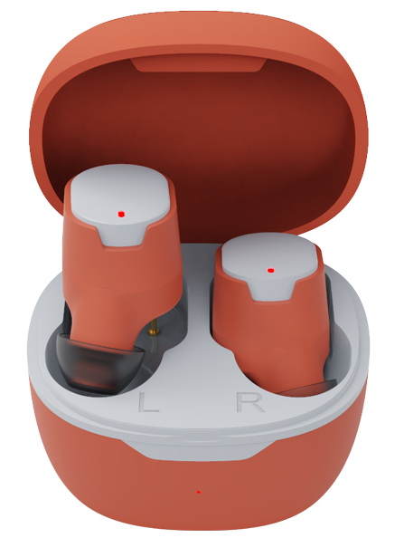 Наушники Ritmix RH-835BTH TWS Bright Orange артикул A139092-1