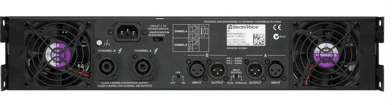 Усилитель ELECTRO VOICE Q66-II артикул A111067-1-2