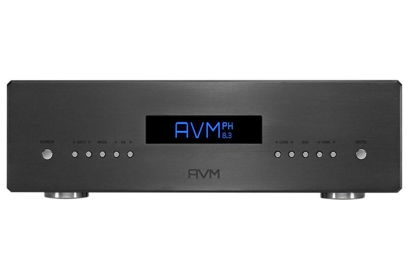 Ламповый фонокорректор AVM PH 8.3 Black артикул A144569-1